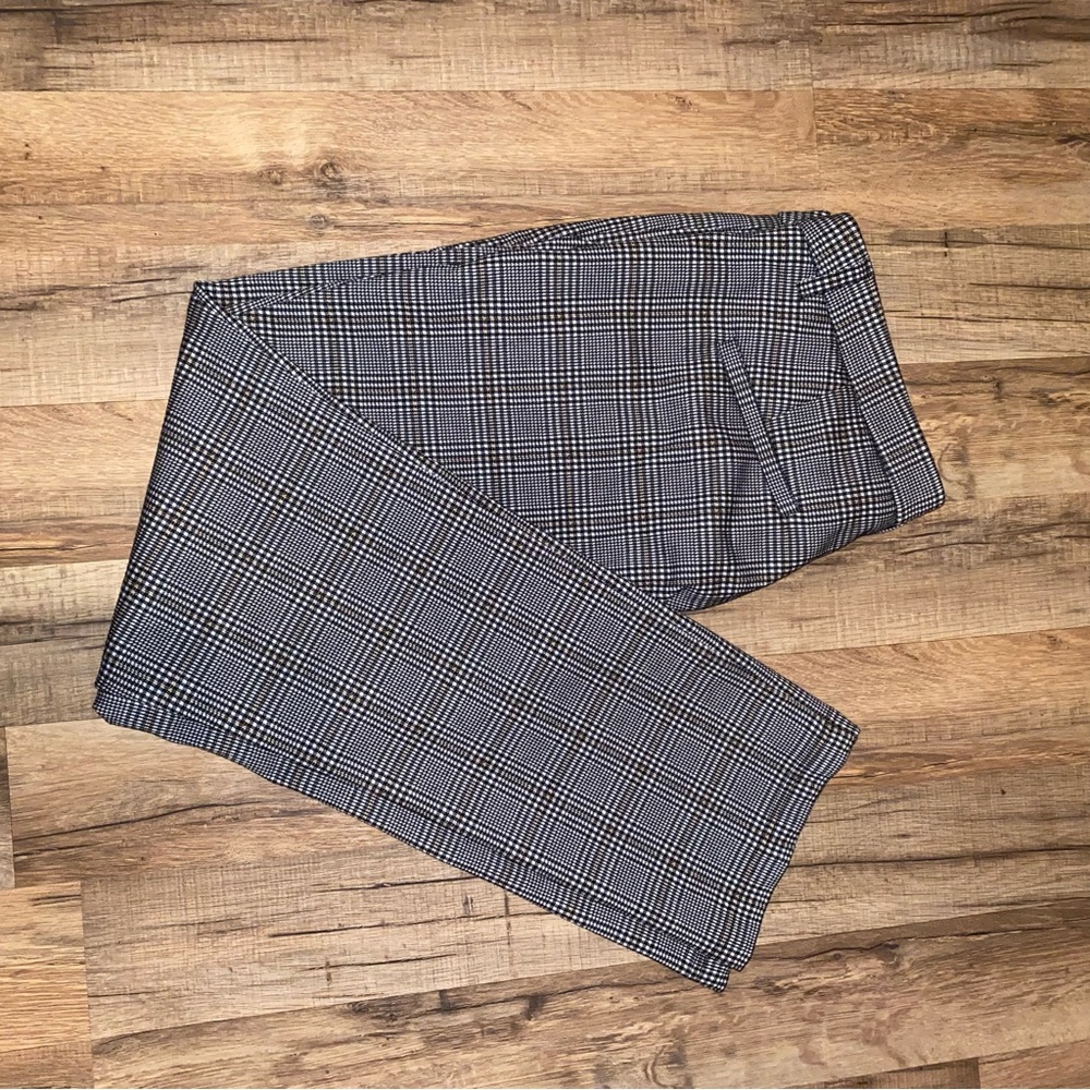 Carolina Belle Black and White Plaid Pantsuit
